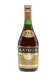 Latour 3 Star Cognac Bottled 1970s - Minti Luigi 70cl / 40%