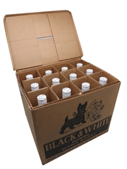 Black & White Bottled 1970s 12 x 75.7cl / 40%