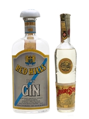 Liquore Strega & Red Hills Gin Bottled 1960s 25cl & 75cl