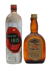 Sarti Curacao  Bianco & Pizzolotto Curacao Bottled 1950s & 1960s 75cl & 100cl