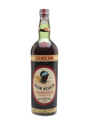 Bardinet Negrita Old Nick Rum Bottled 1940s 100cl