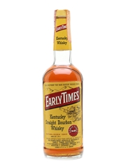 Early Times 4 Year Old Bottled 1970s - P Soffiantino 70cl / 40%