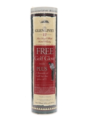 Glenlivet 12 Year Old Bottled 1990s - Free Golf Glove 70cl / 40%