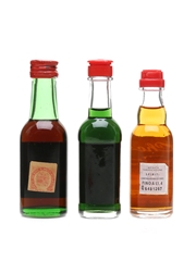 Cherry & Mint Liqueurs Bols, Isolabella, Sarti 3 x 2.3cl-5cl