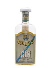Red Hills Dry London Gin Bottled 1960s 75cl / 45%