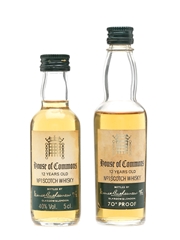 House Of Commons 12 Year Old Bottled 1970s & 1980s 2 x 5cl / 40%