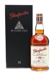 Glenfarclas 50 Year Old Family Collector III - Signed By John LS Grant 70cl / 41.1%