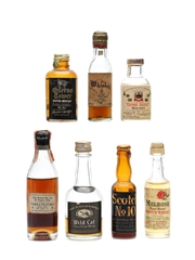 7 x Blended Scotch Whisky Miniature 