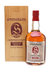 Springbank 25 Year Old Bottled 1990s 70cl / 46%