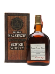 The Real Mackenzie De Luxe 12 Year Old Bottled 1970s - Numbered Bottle 75cl / 43%