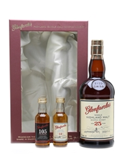 Glenfarclas 25 Year Old Including 12 Year Old & 105 Miniatures 70cl & 2 x 5cl