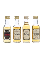 4 x Inverarity Single Malt and Blended Scotch Whisky Miniature 