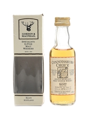 Banff 1974 Connoisseurs Choice Bottled 1990s - Gordon & MacPhail 5cl / 40%