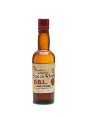 Old Blend Liqueur Scotch Whisky Miniature 