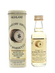 Mannochmore 1984 16 Year Old - Signatory 5cl / 43%