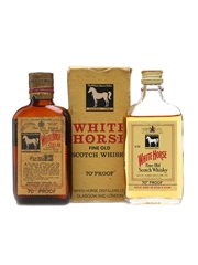 White Horse Bottled 1958 & 1970s 2 x 5cl / 40%