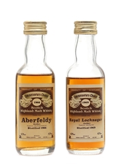 Aberfeldy 1966 & Royal Lochnagar 1969 Bottled 1980s - Gordon & MacPhail 2 x 5cl / 40%