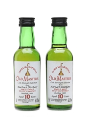 Mortlach 1989 10 Year Old - James MacArthur's 2 x 5cl / 60.8%