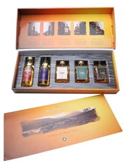 The Bennachie Collection 10, 17 & 21 Year Old Pure Malts & Formidable Jock Blends Set 5 x 5cl / 40%