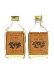 Glenmorangie 10 Year Old Bottled 1970s 2 x 4.7cl-5cl