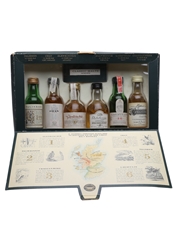Classic Malts Whisky Miniatures Set B.A. First Class Edition - includes Lagavulin White Horse 6 x 5cl