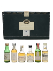 Classic Malts Whisky Miniatures Set B.A. First Class Edition - includes Lagavulin White Horse 6 x 5cl
