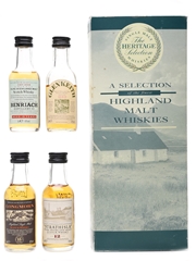 The Heritage Selection Set Bottled 1990s - Benriach, Glen Keith, Longmorn, Strathisla 4 x 5cl