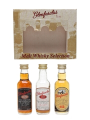 Glenfarclas Malt Whisky Selection 10 Year Old, 15 Year Old & 105 Set 3 x 5cl