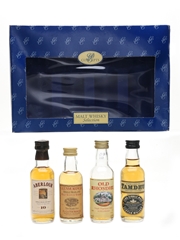 Malt Whisky Selection Aberlour, Glenmorangie, Old Rhosdhu, Tamdhu Set 4 x 5cl / 40%