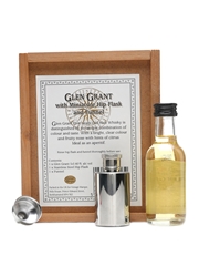 Glen Grant 5 Year Old, Hip Flask & Funnel Vintage Marque 5cl / 40%