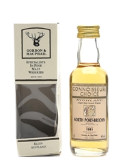 Nort Port Brechin 1981 Connoisseurs Choice Bottled 2000s - Gordon & MacPhail 5cl / 40%
