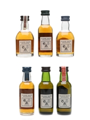 Classic Malts Distillers Edition Set Talisker 1986, Lagavulin 1979, Dalwhinnie 1980, Cragganmore 1984, Glenkinchie 1986, Oban 1980 6 x 5cl