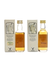 Glencraig 1970 & Glen Albyn 1973 Connoisseurs Choice Bottled 1990s - Gordon & MacPhail 2 x 5cl / 40%