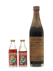 Moroni Fernet & Pezziol Cynar Bottled 1960s 25cl & 2 x 3.9cl