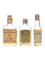 Ben Nevis, Clangrant, William Wallace Bottled 1940s-1950s 2 x 5cl