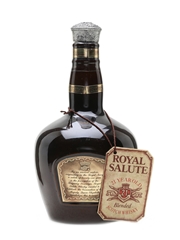 Royal Salute 21 Year Old Brown Wade Ceramic Decanter 75cl / 40%