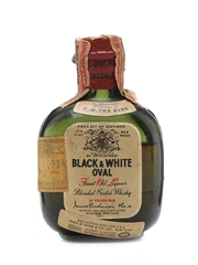 Black & White Oval 12 Year Old Bottled 1930s 5cl / 40%
