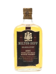 Miltonduff Glenlivet 12 Year Old Bottled 1980s 75cl / 43%