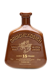 Bruichladdich 15 Year Old Bottled 1980s - Decanter 75cl / 43%
