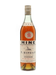 Hine 3 Star Bottled 1960s 70cl / 40%