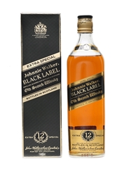 Johnnie Walker Black Label 12 Year Old Bottled 1980s 75cl
