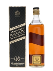 Johnnie Walker Black Label 12 Year Old Bottled 1980s 75cl
