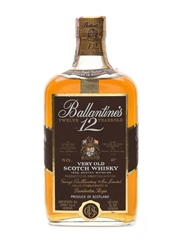 Ballantine's 12 Year Old Bottled 1960s - Spirit 75cl / 43%
