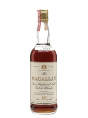 Macallan 1962 Campbell, Hope & King