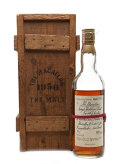 Macallan 1950 Handwritten Label