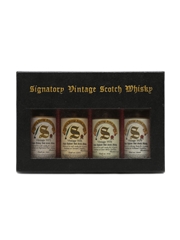 Signatory Vintage Whisky Set inc. Highland Park 1975 4 x 5cl