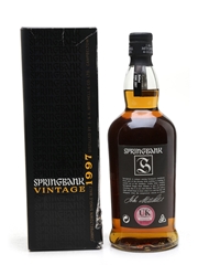 Springbank 1997 Bottled 2007 - Batch 1 70cl / 55.2%