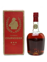 Courvoisier 3 Star Luxe Cognac Bottled 1970s 70cl / 40%