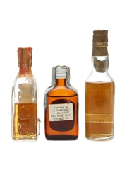 Assorted Blended Irish Whiskey 3 x Miniature 