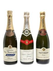 Heidsieck, Perrier Jouet & Tattinger